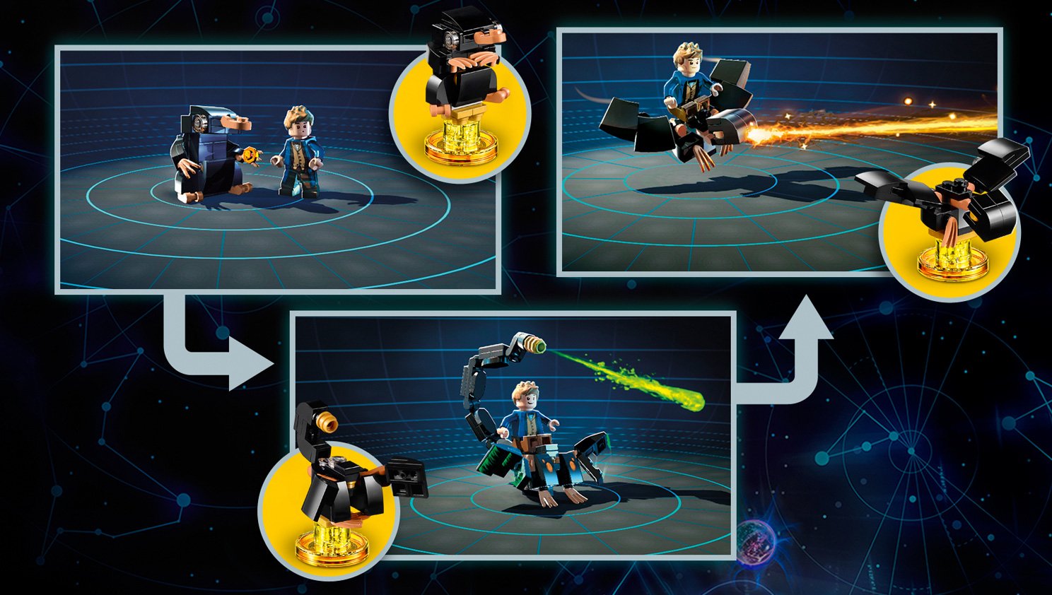 Warner Bros Lego Dimensions Battle Pack Fant. Beasts Warner Bros Lego Dimensions Battle Pack Fant. Beasts